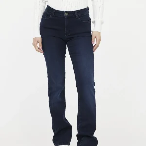 Jean JISENA Blue black light brushed