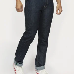 Serengeti Sunset - Jean ajusté bleu éco-responsable