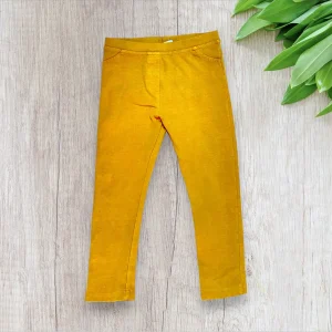 Jegging fille Charlie&Prune–5 ans–Jaune moutarde