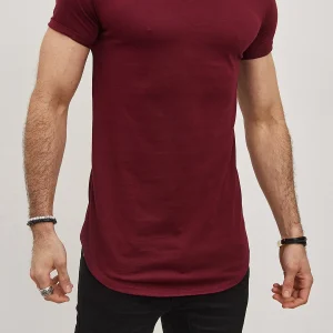T-shirt Uni  Homme – Slim Fit Moderne