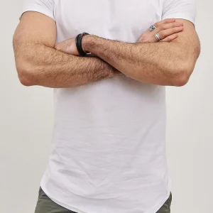 T-shirt Uni  Homme – Slim Fit Moderne