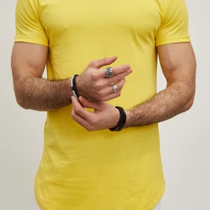 T-shirt Uni  Homme – Slim Fit Moderne