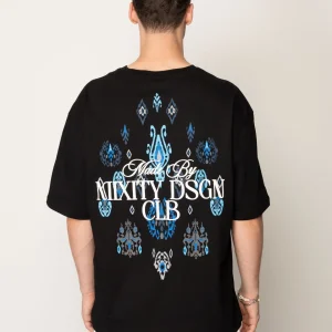 T-shirt Oversize "Mixity DSGN Club" – Motifs Orientaux
