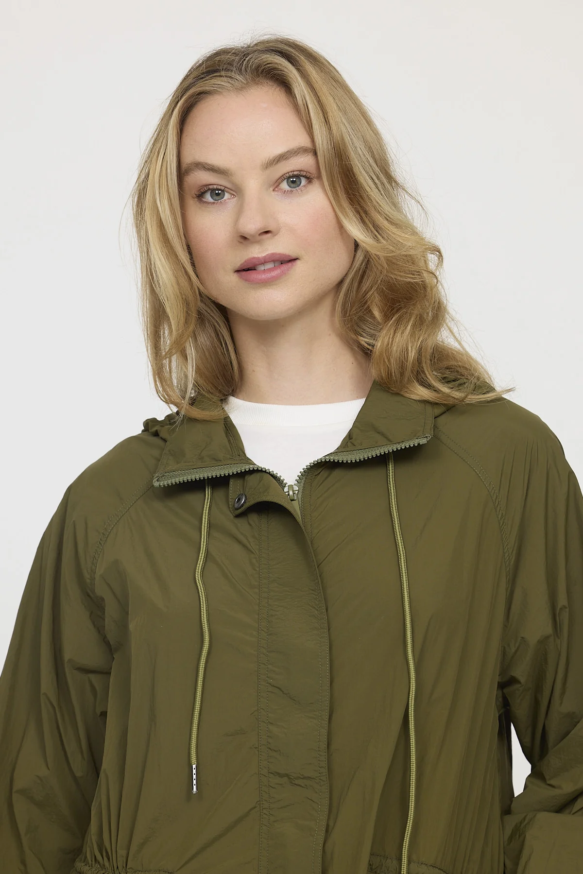 Manteau FAPINI Olive – Image 4