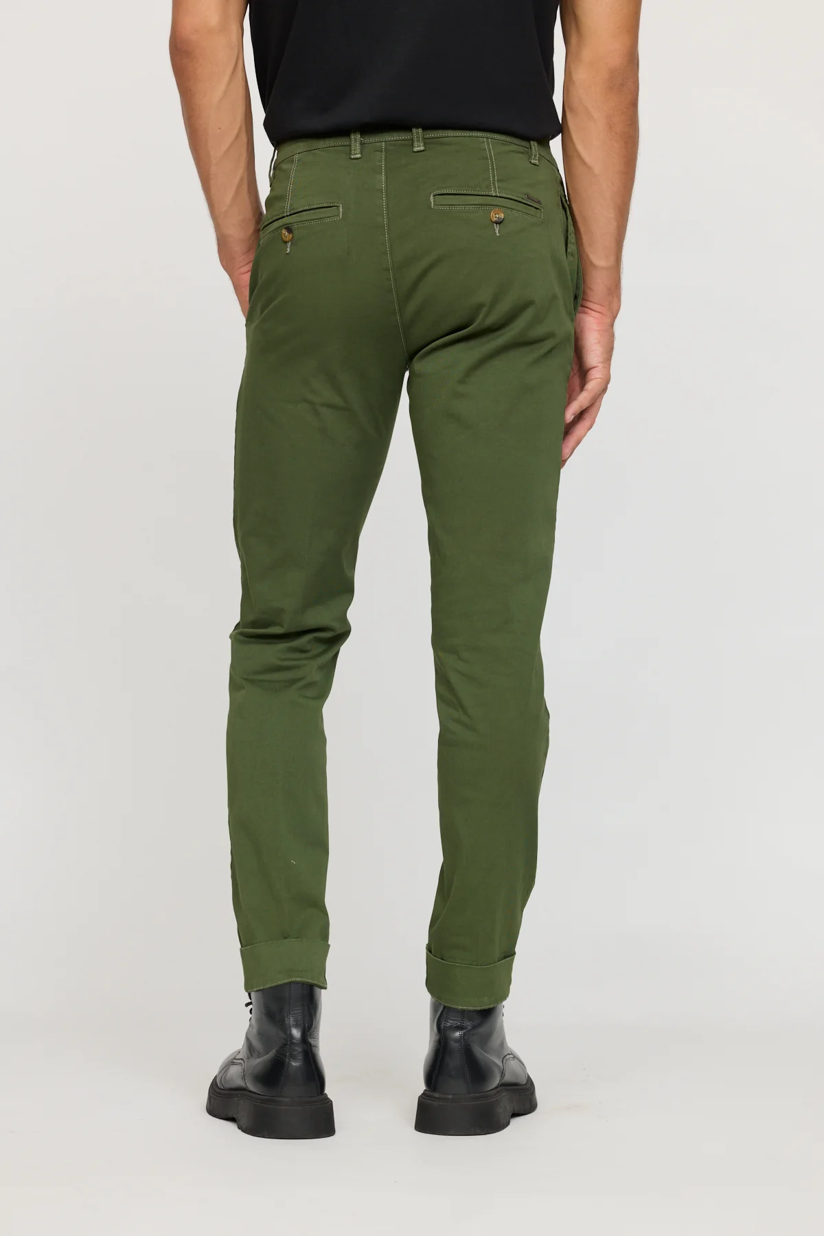 Pantalon Chino Straight Gery – Image 4