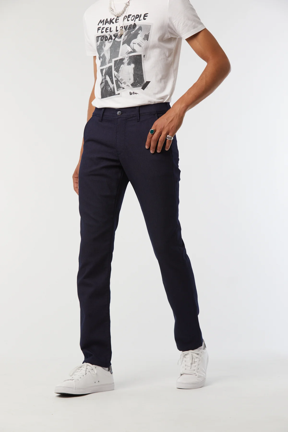 Pantalon GALANT Encre - L34 – Image 2