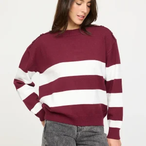 Pull Camari Bordeaux