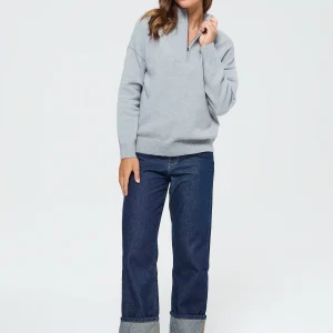 Pull Colcam Gris chiné