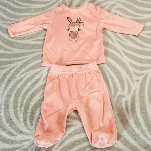 Pyjama Fille 6 Mois 2 Pièces en Polaire Rose Clair - Newco