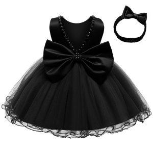 Robe de Bébé pour Haloween Noire