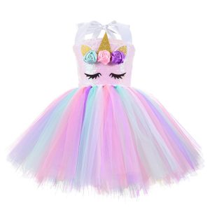 Robe Princesse Licorne pour Bébé