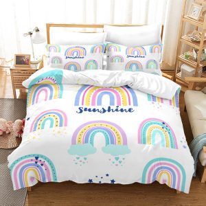 Housse de Couette Arc en Ciel Sunshine