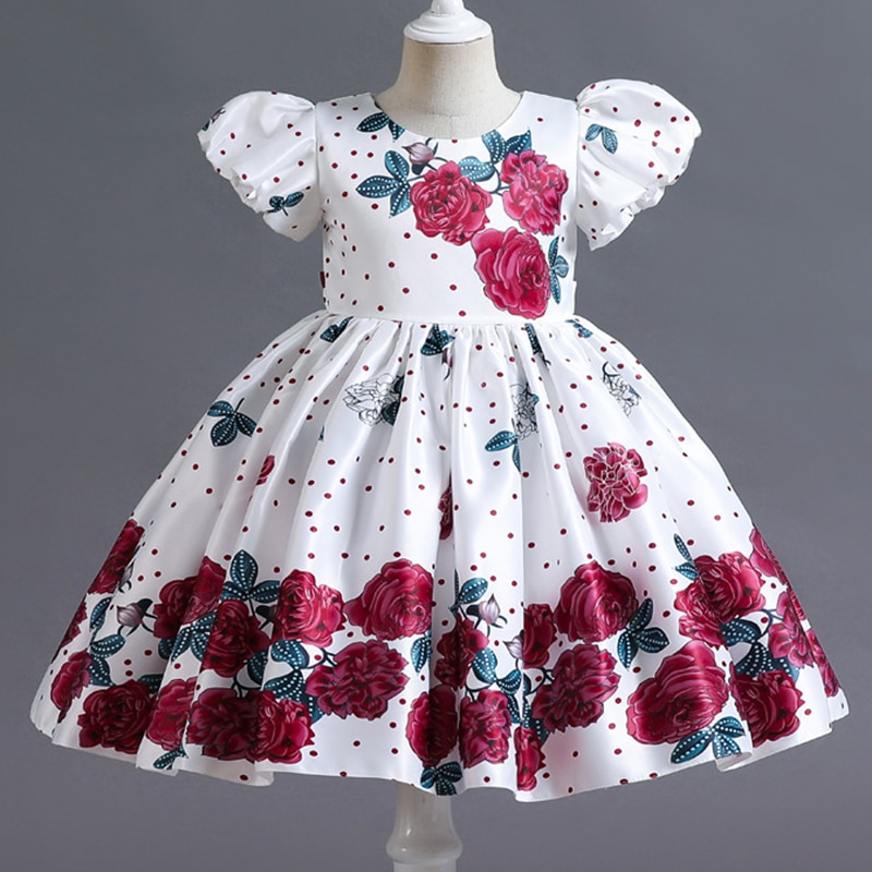 Robe Princesse Rose D’Été