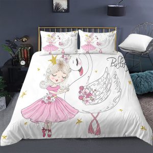 Housse de Couette Princesse Cygne