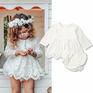 Robe Bébé Manches Longues