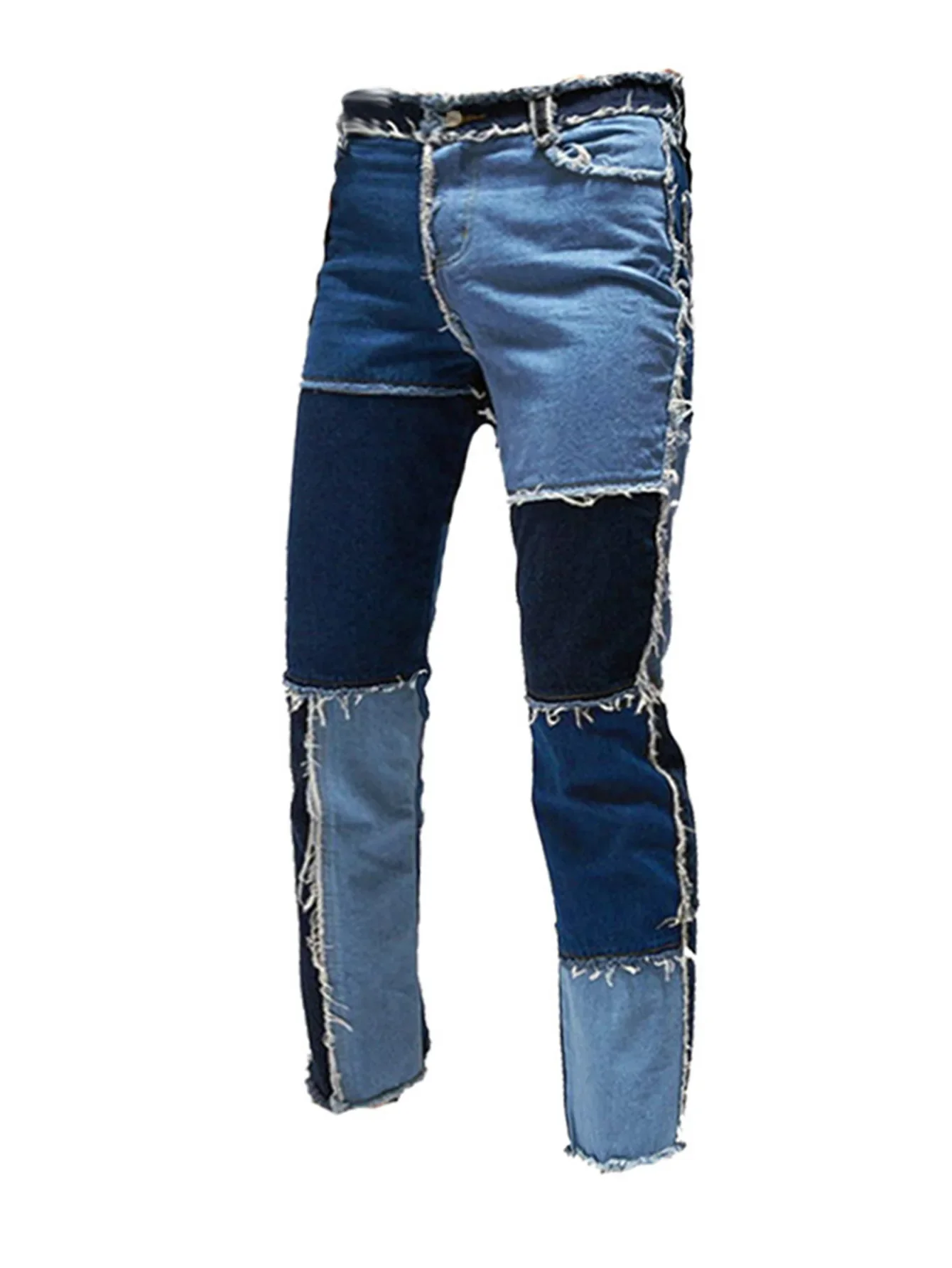 Baggy patchwork jeans – Image 6