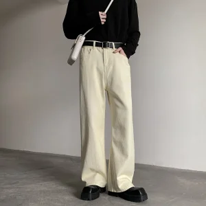 Baggy beige Homme