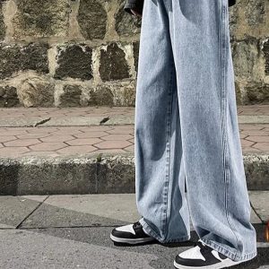 Baggy bleu homme