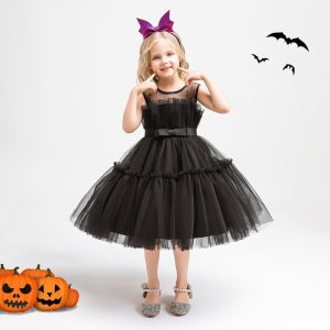 Robe Princesse Noire pour Halloween