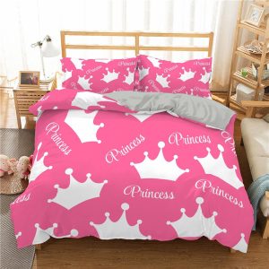 Housse de Couette Couronne Princesse