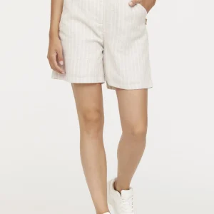 Short NYLIA Cream Stripe