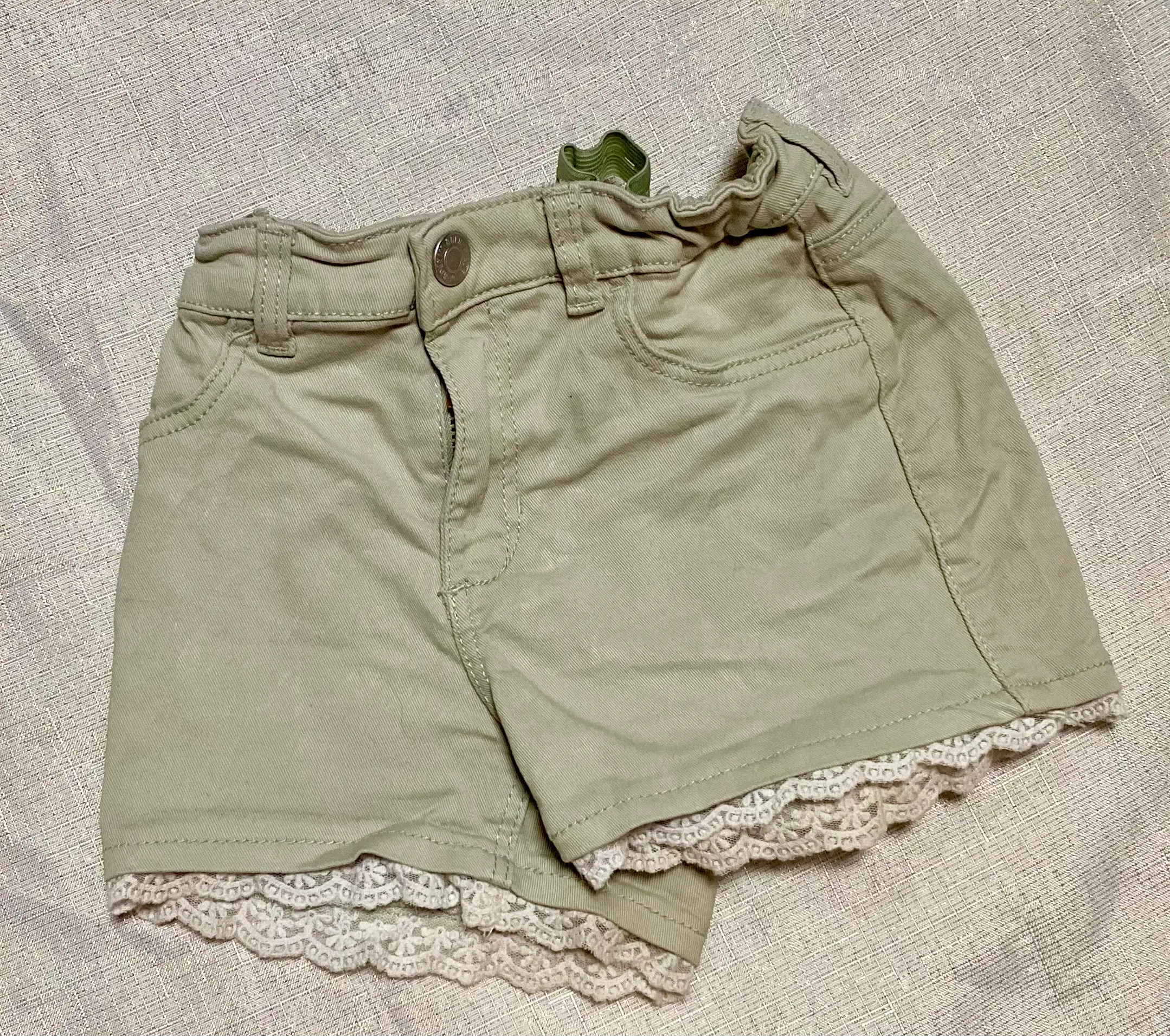 Short en Jean Coloré avec Dentelle - Fille 6-7 ans, H&M – Image 5