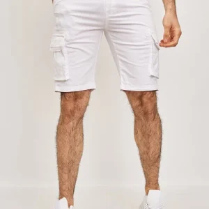 Short Blanc Marine Fashion Homme Mentex