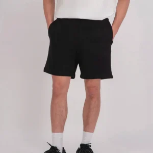 Short Noir Minimaliste Coupe Relaxed –  ADJ 7005