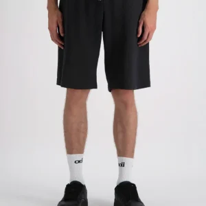 Short noir texturé ADJ – Casual & Confortable 7003