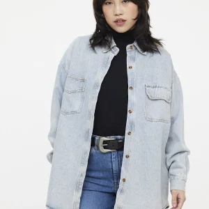 Surchemise DELPHINA Blue Bleached