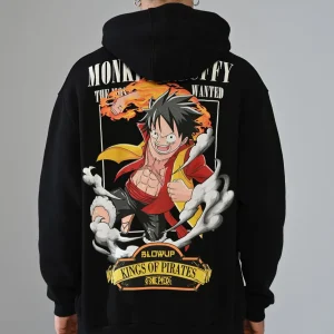 Sweat à Capuche Blow Luffy H-34