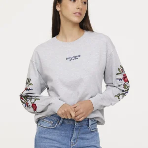 Sweatshirt ELIDA Gris chiné