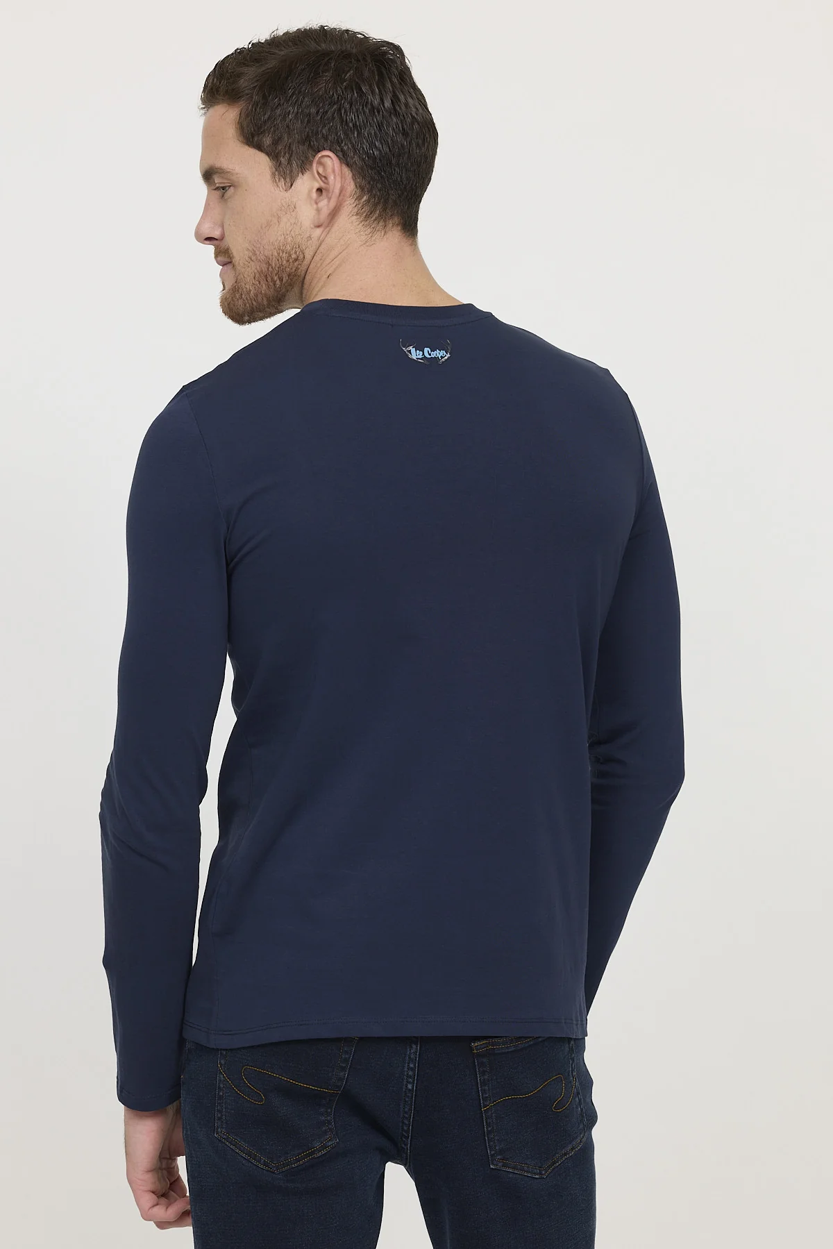 T-shirt ALOUPO Navy – Image 4