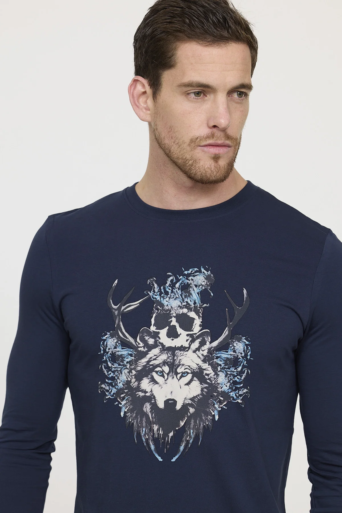 T-shirt ALOUPO Navy – Image 5