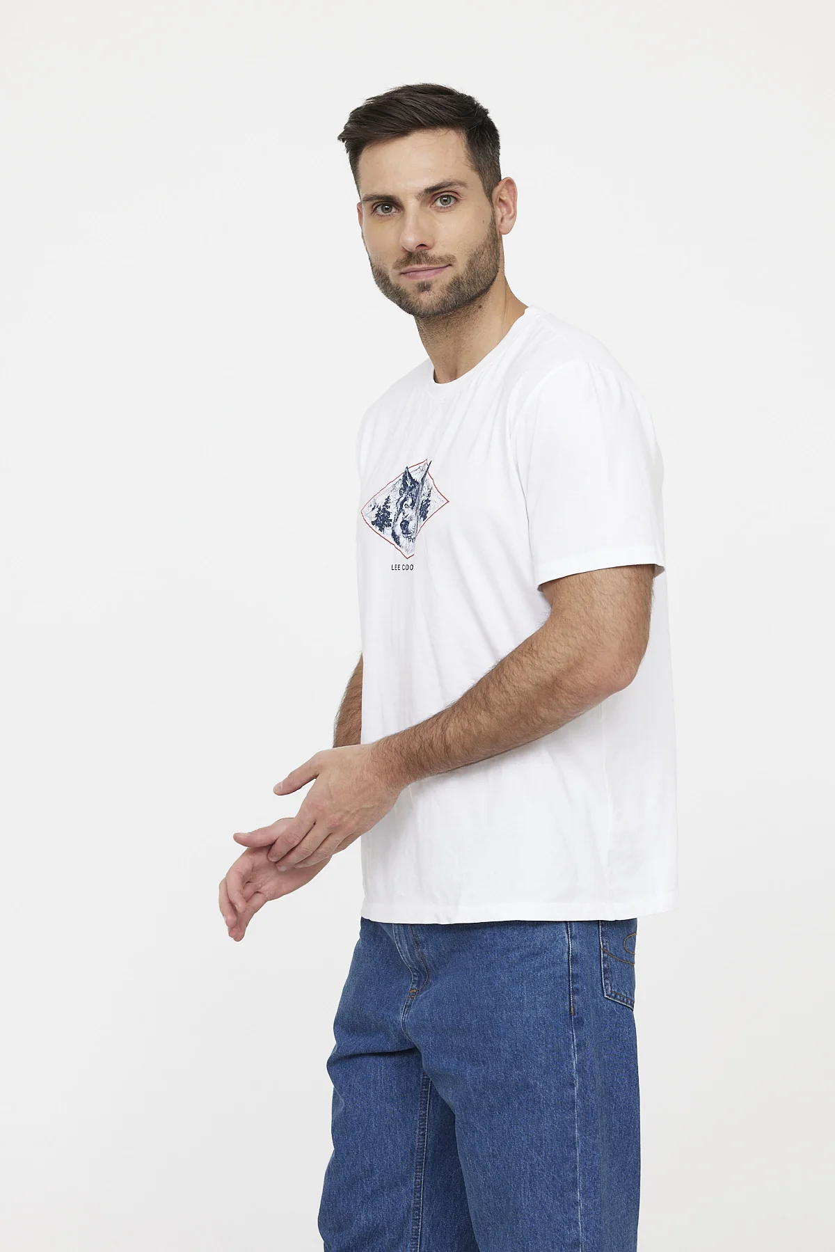 T-shirt ALOUSKI Blanc – Image 3