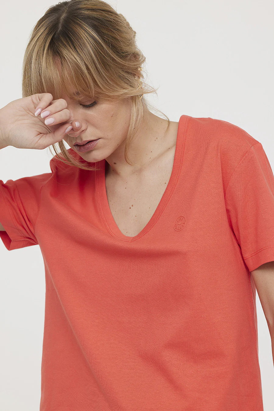 T-shirt AMILA Vermillon