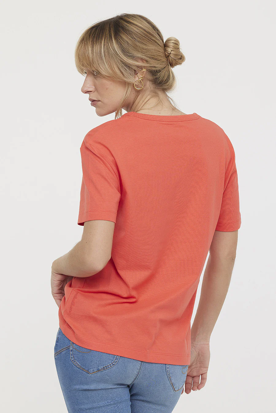 T-shirt AMILA Vermillon – Image 4