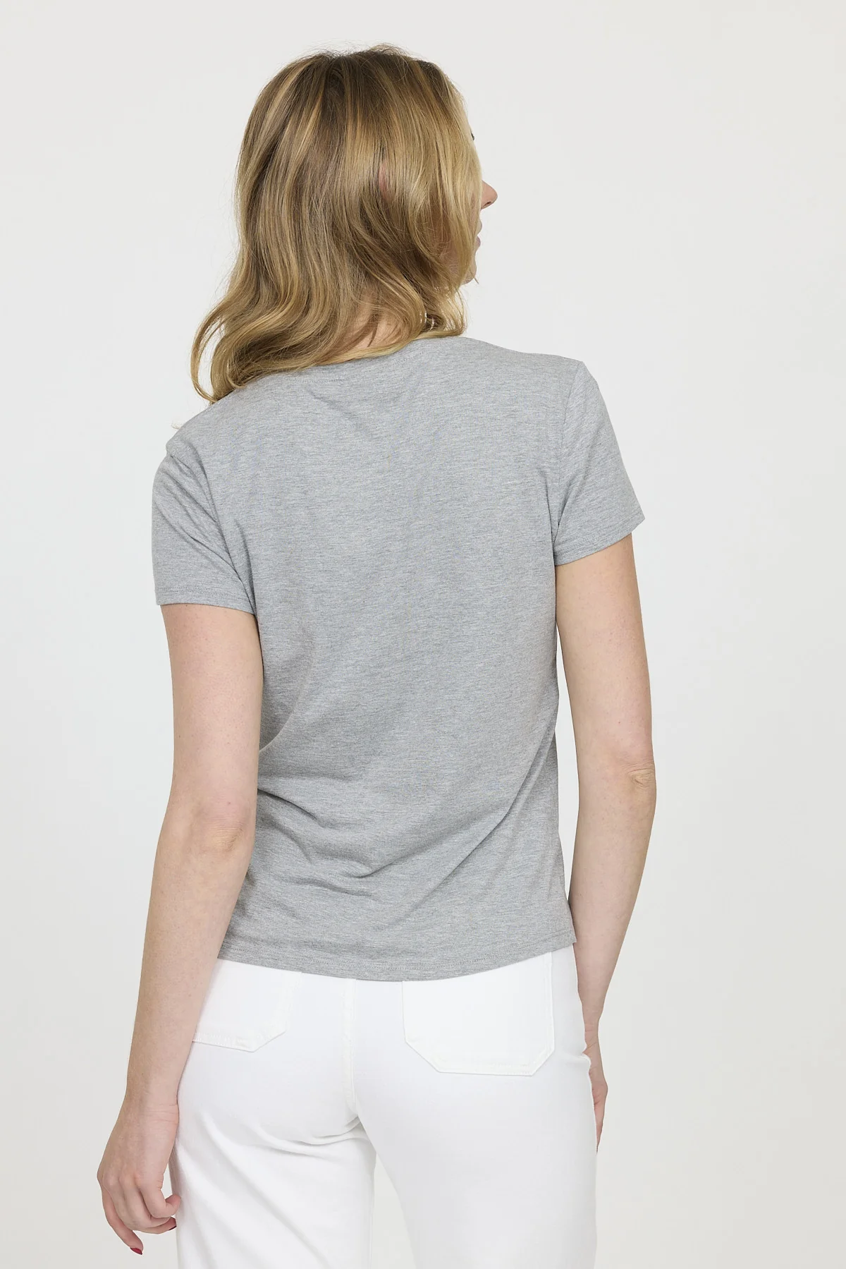 T-shirt AMITA Gris chiné – Image 3