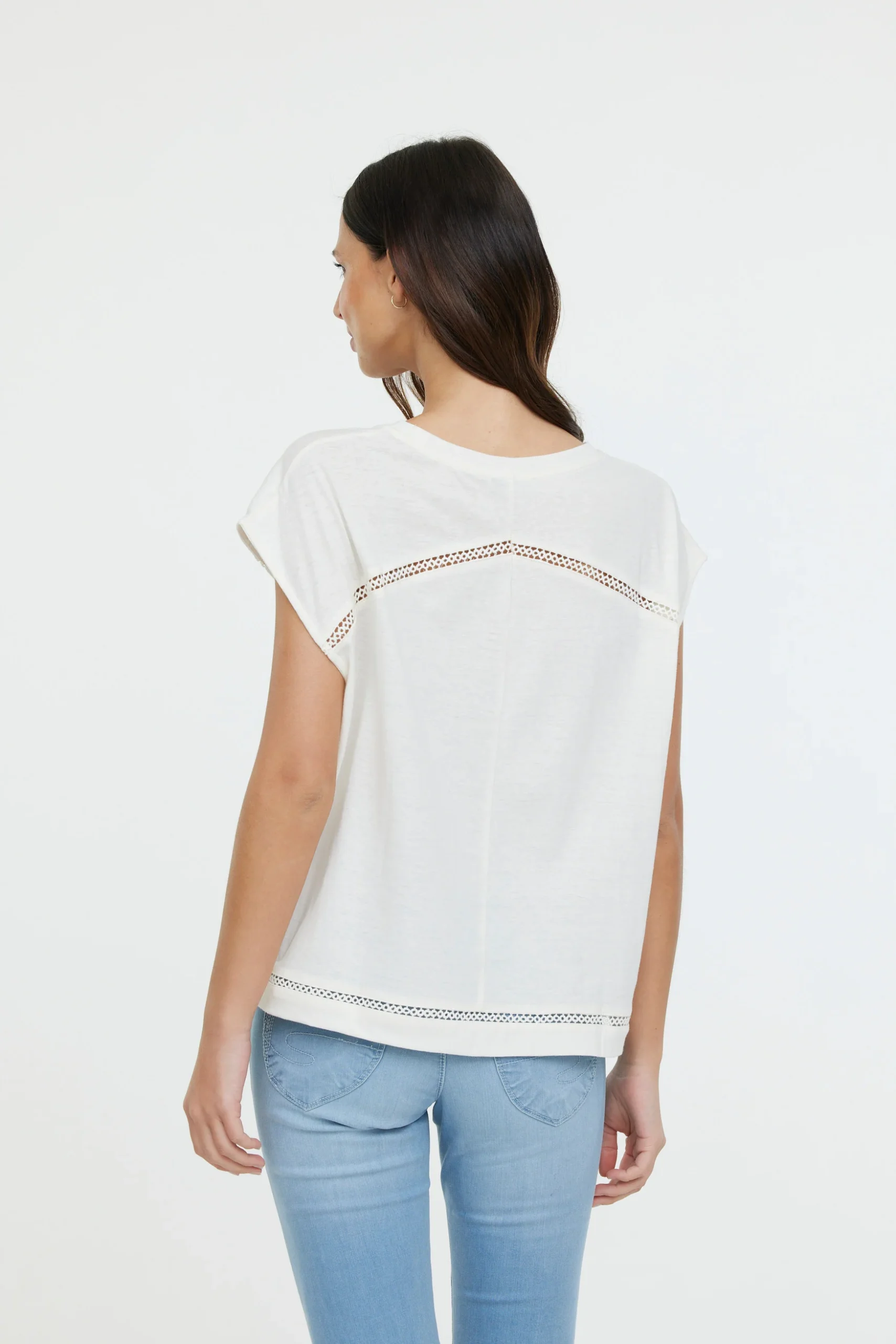 T-shirt ANIELE SM Cream – Image 3