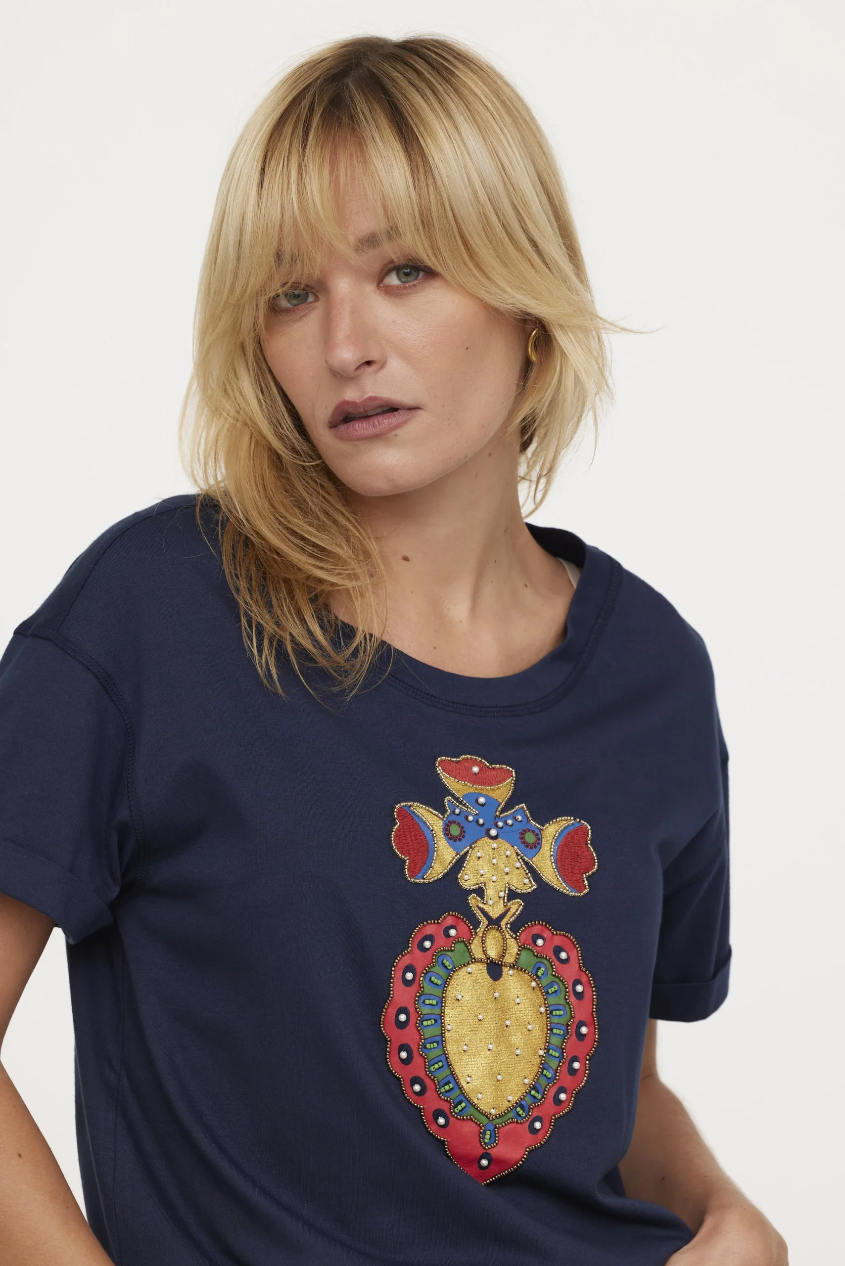 T-shirt ASOEUR Navy – Image 4