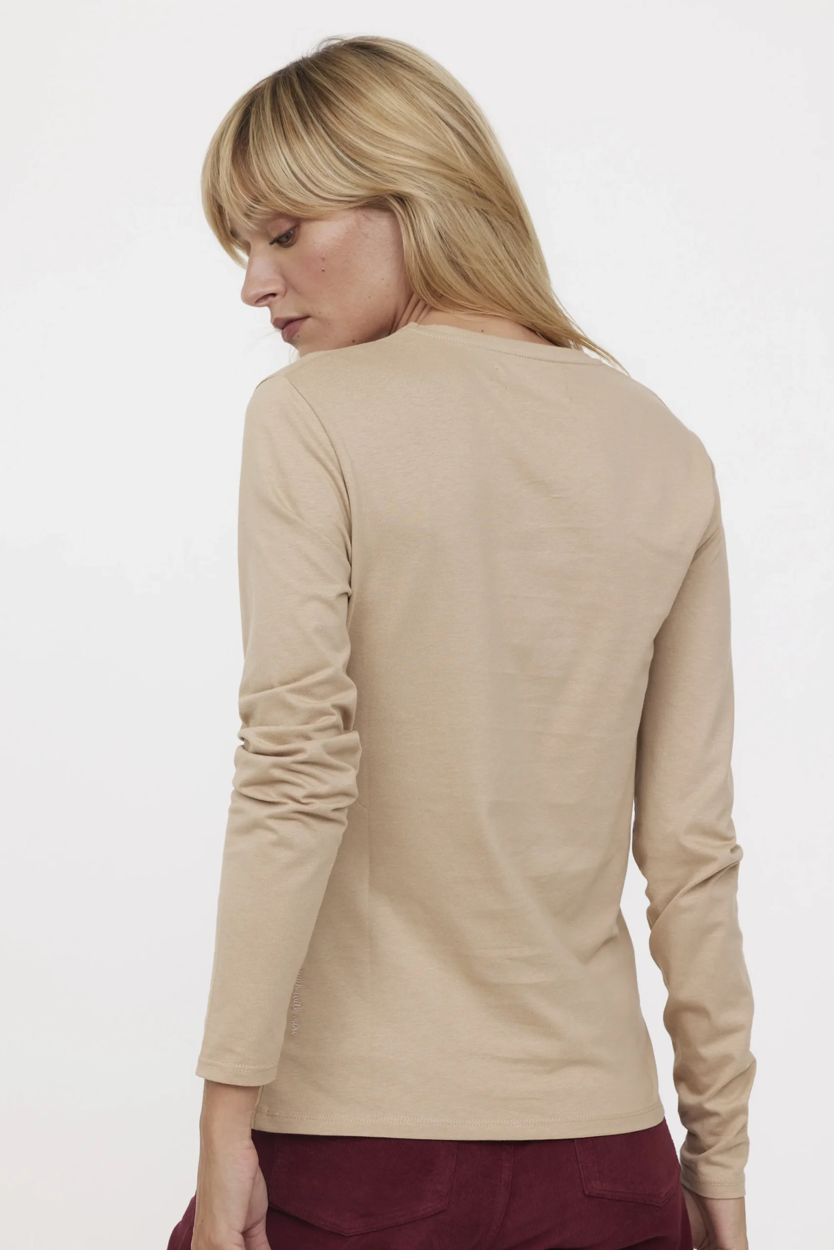 T-shirt Ajilo Argile Beige – Image 3