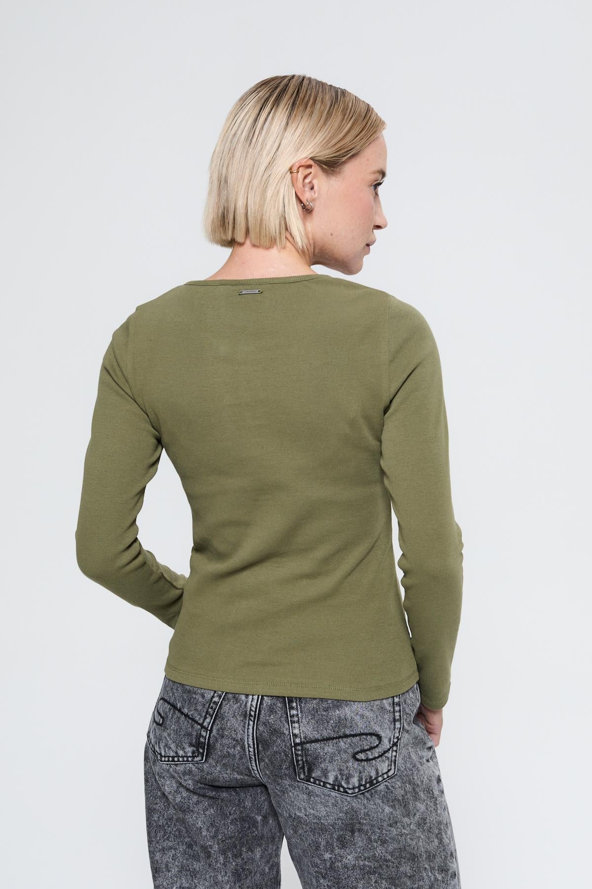 T-shirt Amui Kaki – Image 4