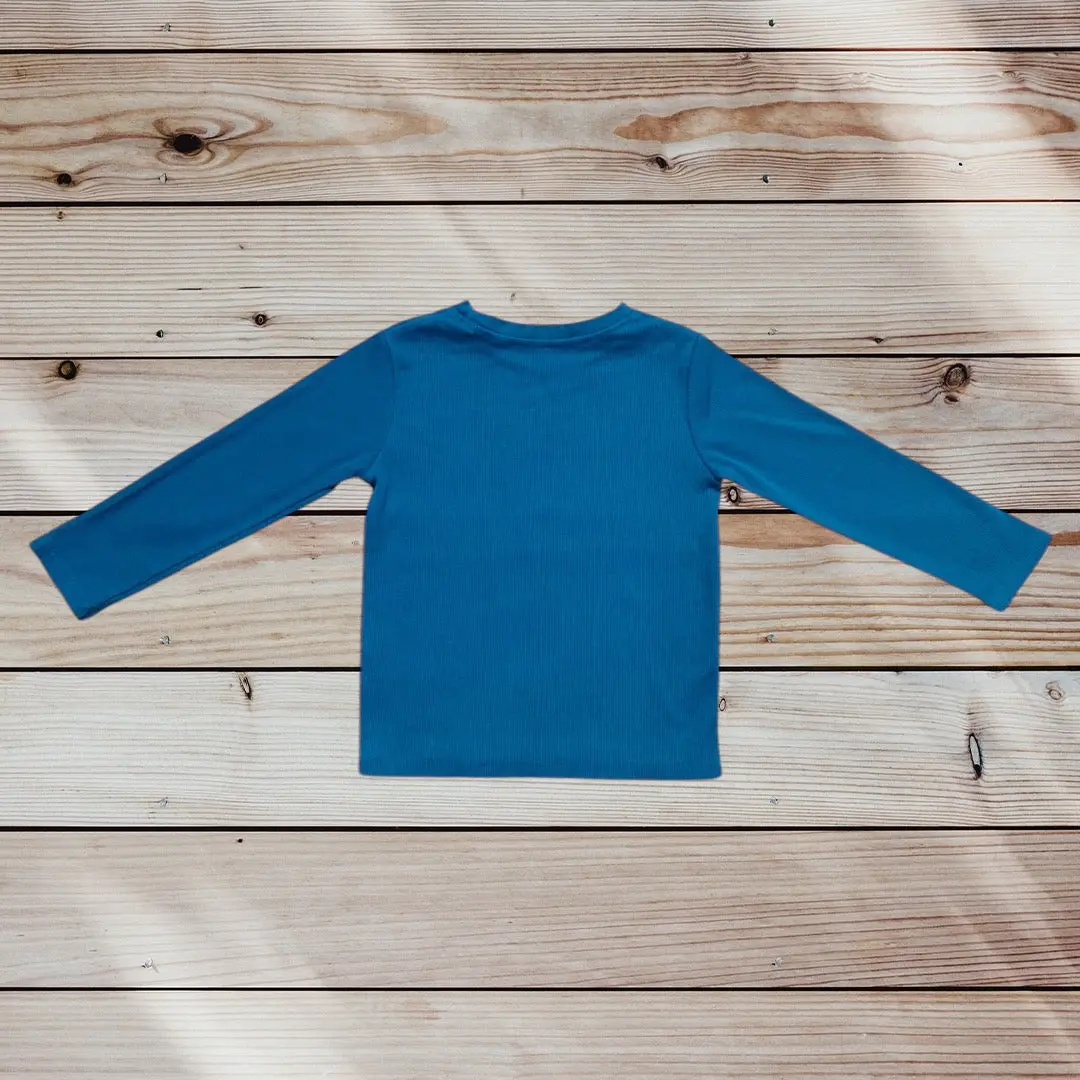 T-shirt 3 Ans C&A - Bleu Canard Épais – Image 2