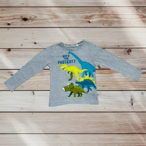 T-shirt 3 Ans C&A - Dinosaures Multicolores