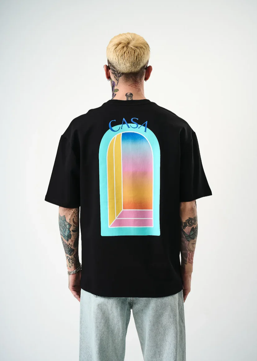 T-shirt Oversize Casa – Hallstarz 1608