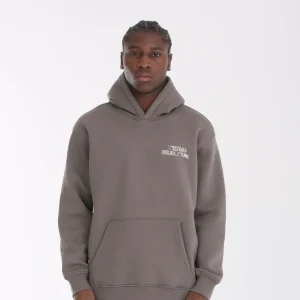 Sweat gris fonce avec motif