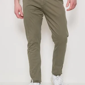Pantalon chino militaire habillé pour homme