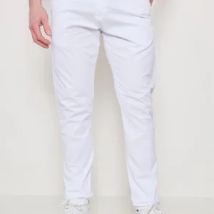 Pantalon chino blanc habillé pour homme