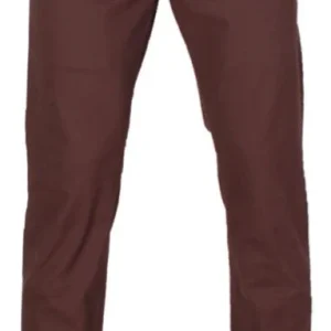 Pantalon chino marron homme coupe slim