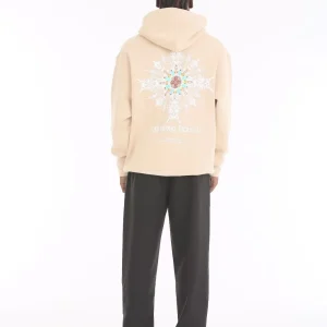 Sweat à capuche avec mandala tribal coloré